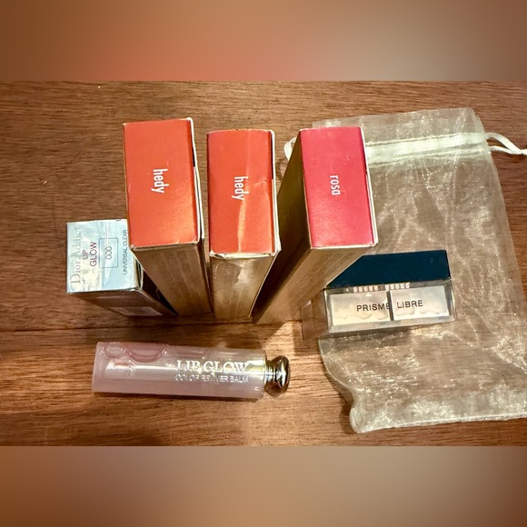 mixed brands Other - Dior Lip Glow and Givenchy Prisme Libre Set, 3 Stilla lip stains